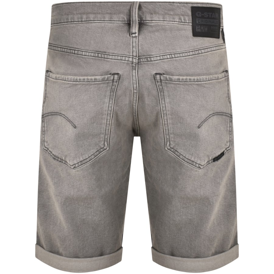 G Star Raw Mosa Denim Shorts Grey